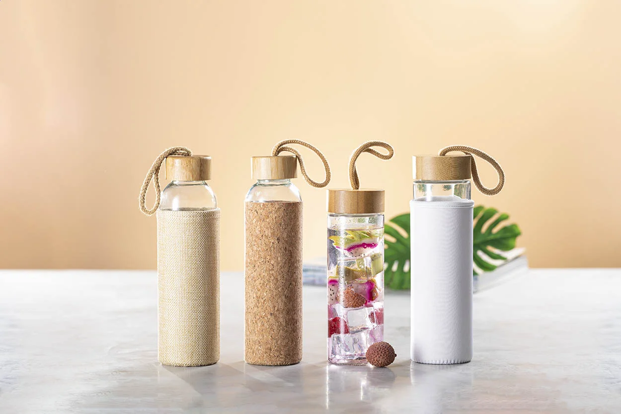 Trinkflasche Narpok, natur – Bild 3