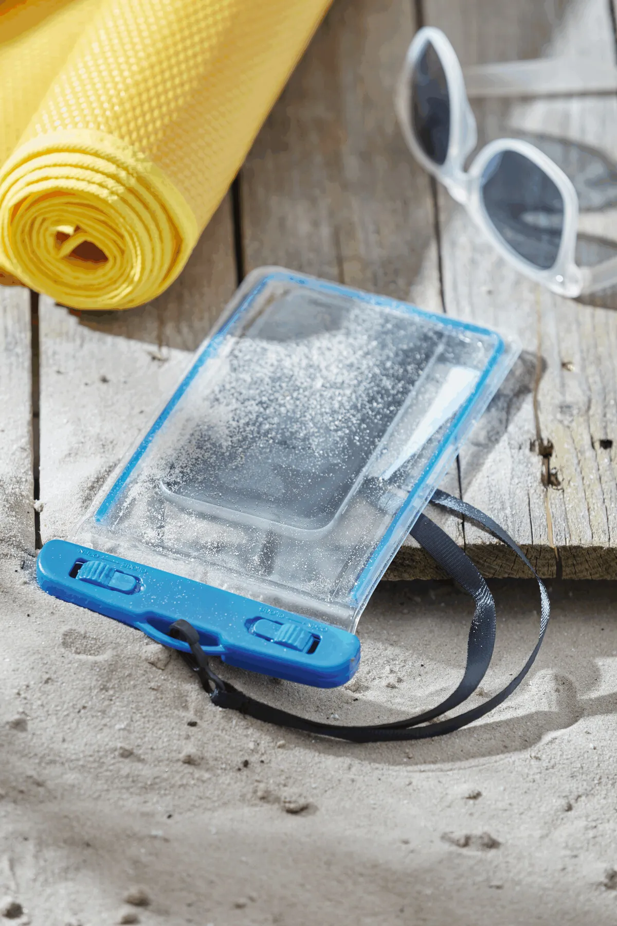 DIVER - Tasche, blau, transparent – Bild 6