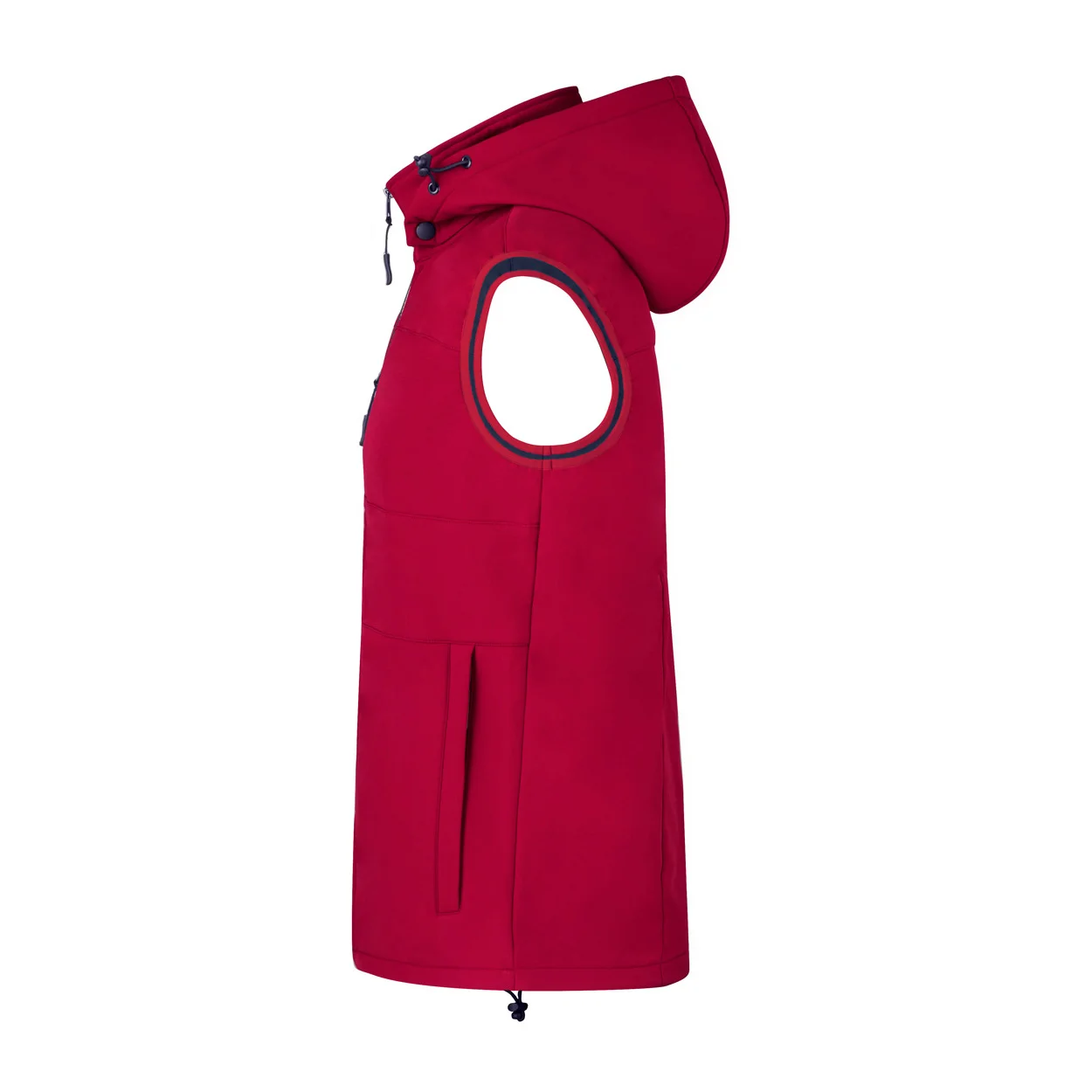 Softshell-Bodywarmer/Weste Netly, rot – Bild 2