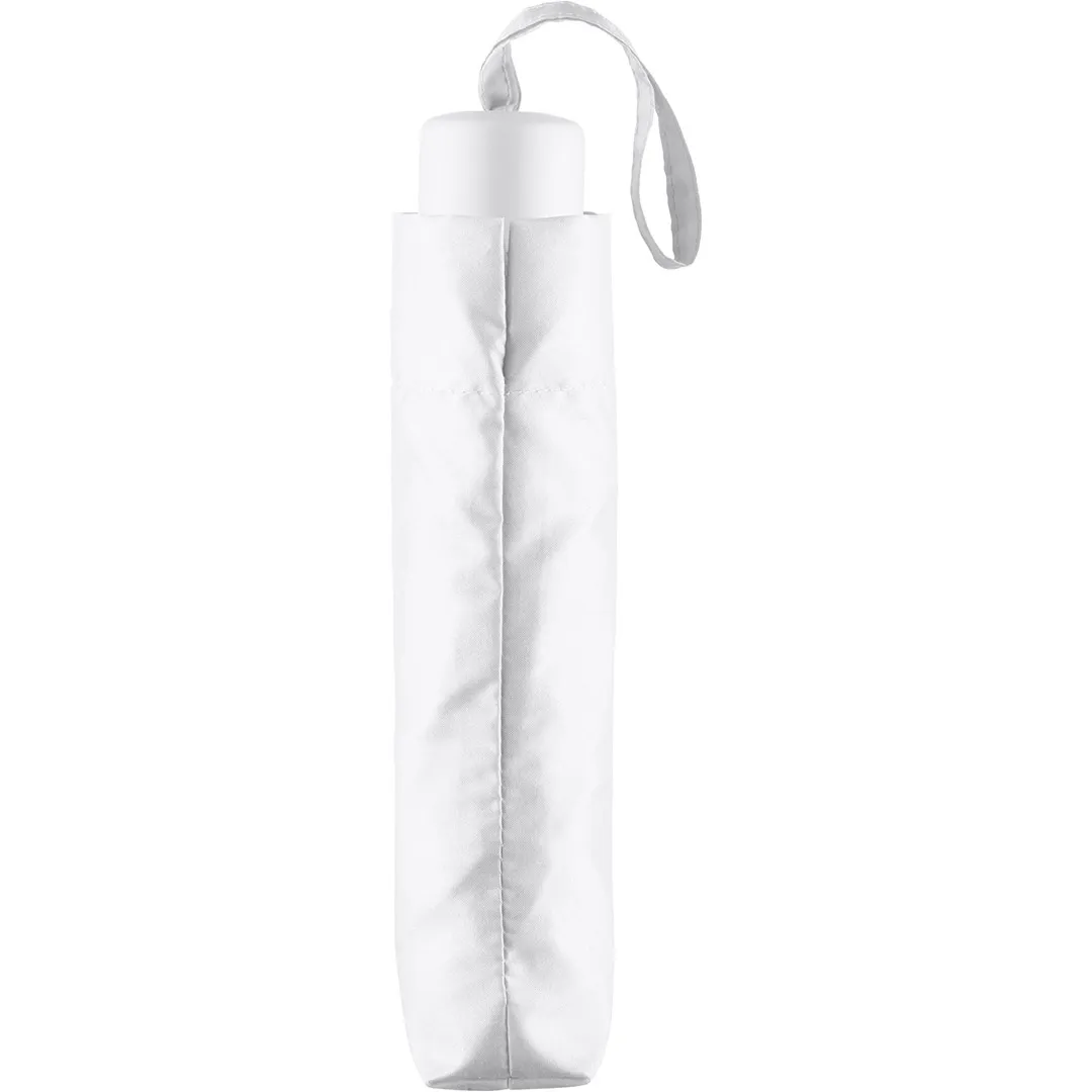 Alu-Mini-Taschenschirm, weiß – Bild 7