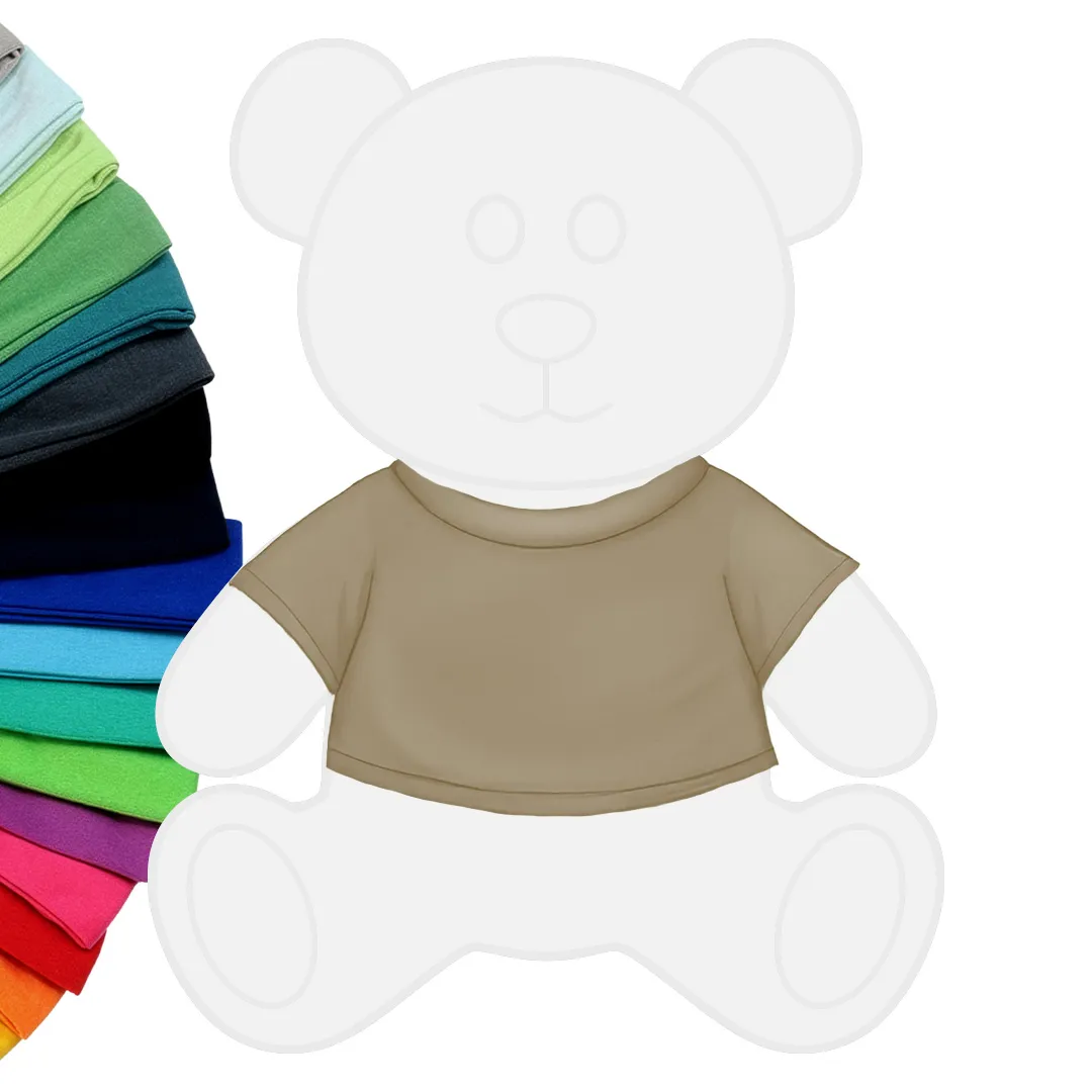 Mini-T-Shirt, taupe – Bild 2