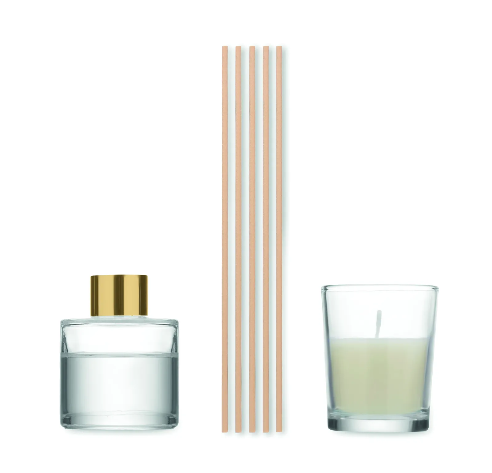 GINGLE Raumduft & Kerzen Set, Beige – Bild 6