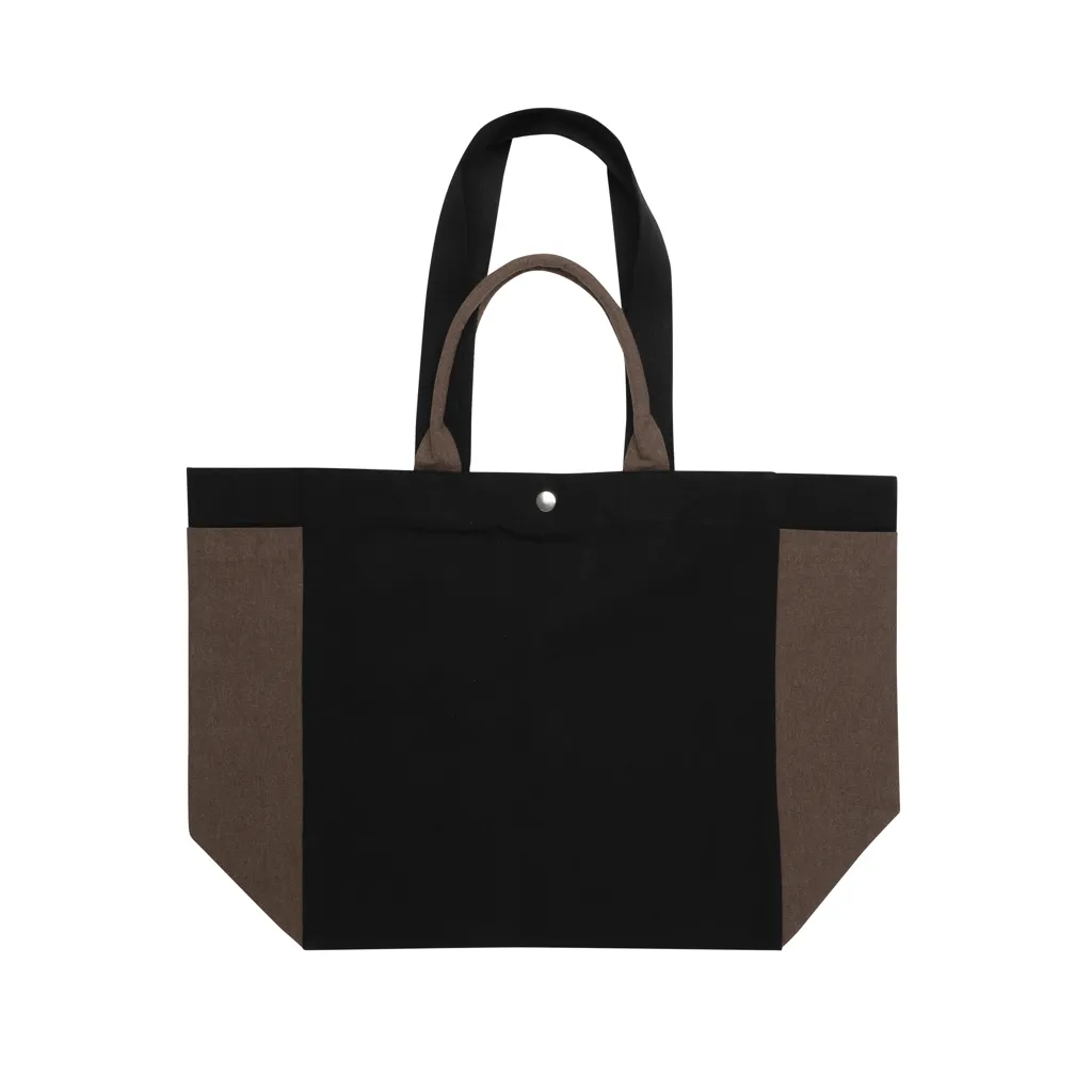 BEAU AWARE™ Allround-Shopper aus rec. Canvas 400gr/m², schwarz – Bild 2