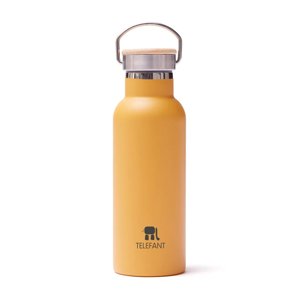 VINGA Miles Thermosflasche 500 ml, gelb – Bild 4