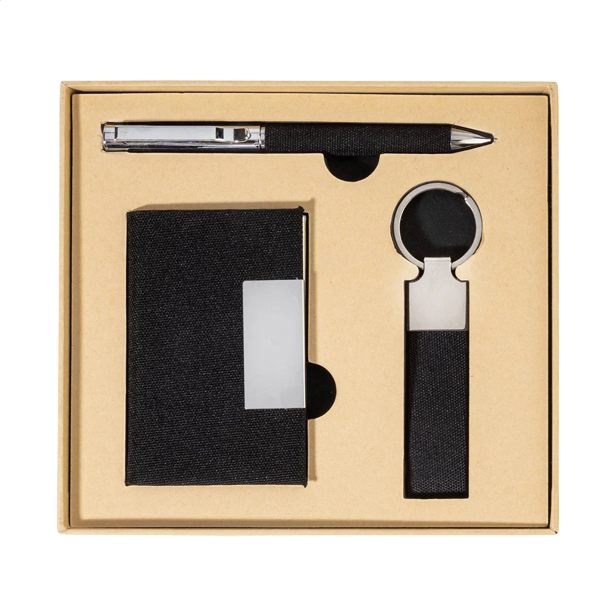 Business-Geschenkset Negotus, silber – Bild 2