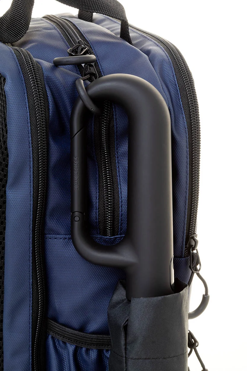 RPET Taschenschirm Carabell, schwarz – Bild 7