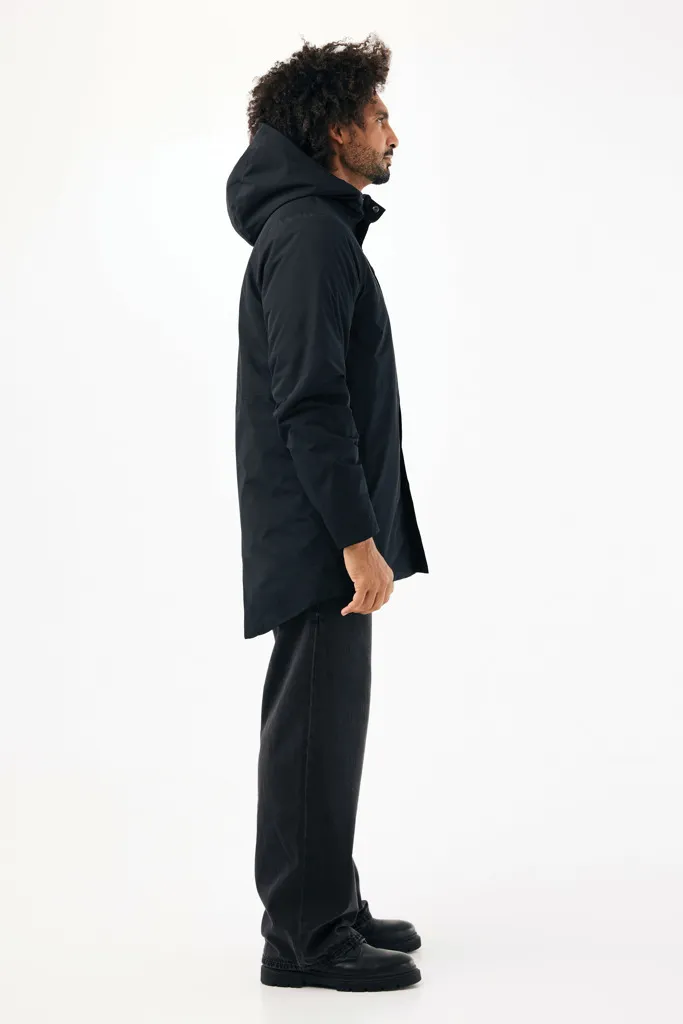 IQONIQ Thelon Parka aus recyceltem Polyester, schwarz – Bild 6
