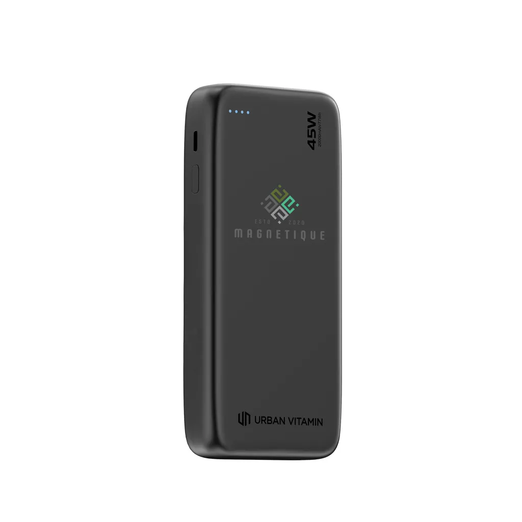 Urban Vitamin San Mateo 45W 20.000mAh Powerbank, schwarz – Bild 5