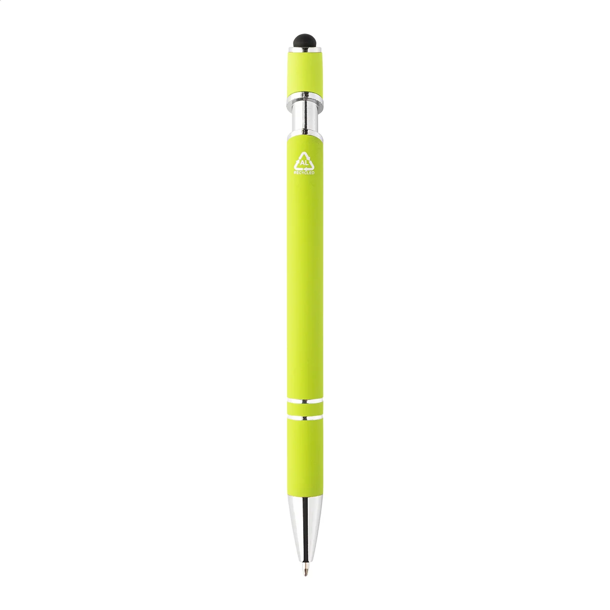 Touchpen-Kugelschreiber Tonnel Soft, lindgrün – Bild 3