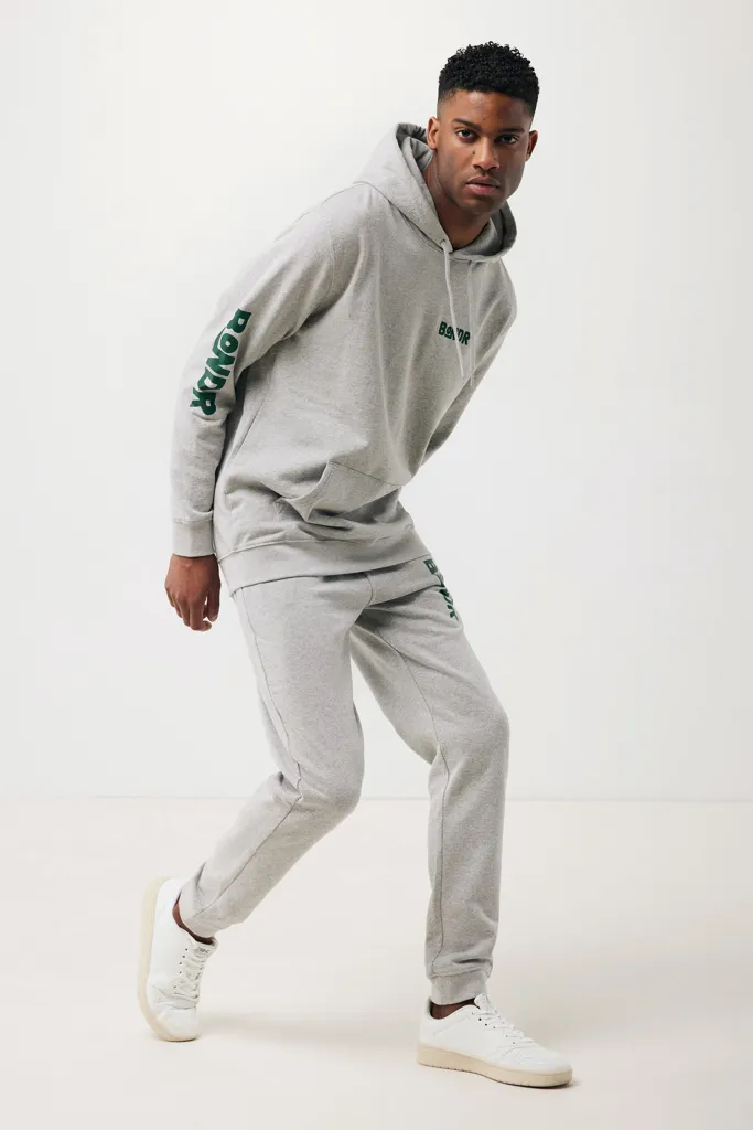 IQONIQ Torres ungefärbter Hoodie aus recycelter Baumwolle, heather grey – Bild 9