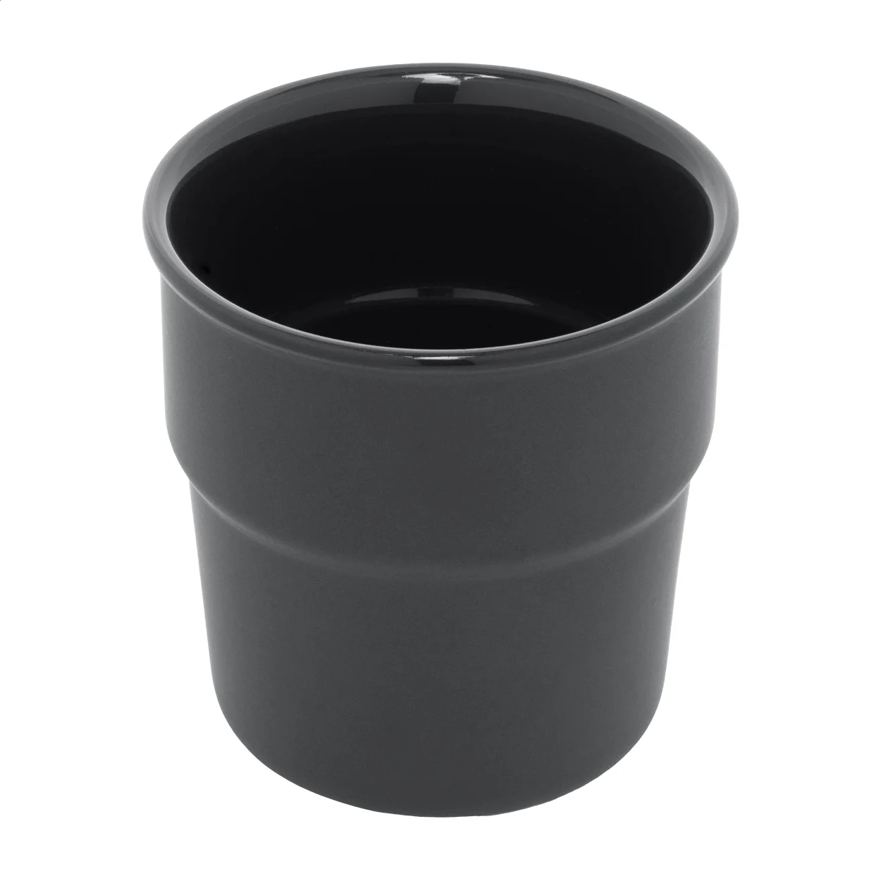 Keramikbecher Calliope, grau – Bild 3