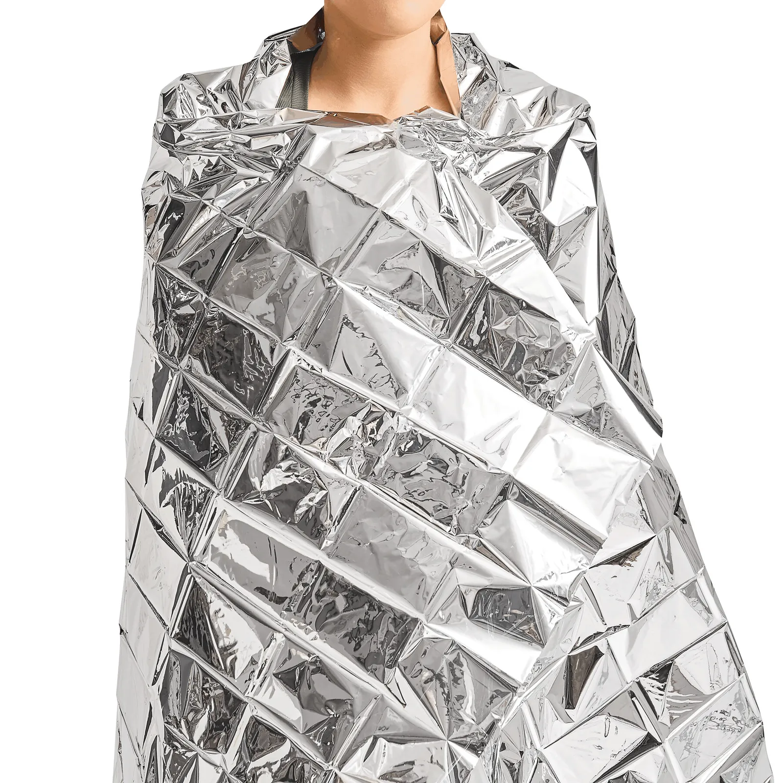 COVERING UP - Wärmedecke silber, silber – Bild 4