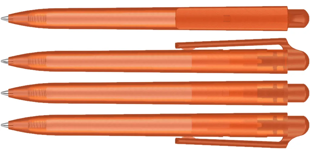 JUMP frozen Druckkugelschreiber orange, orange – Bild 2