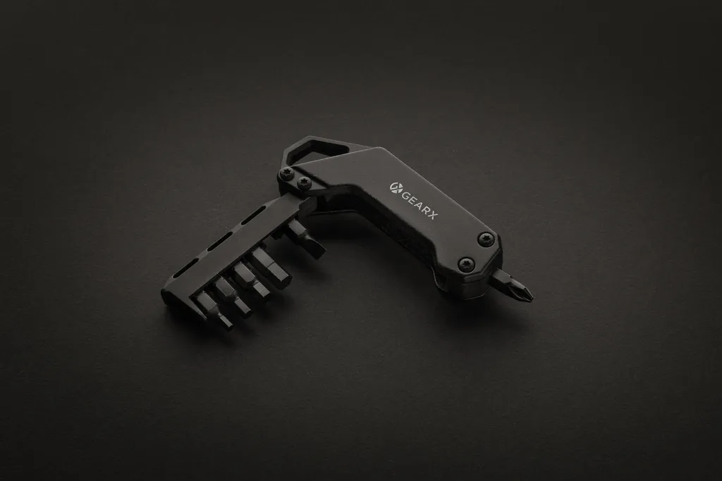 Gear X Schraubendreher Werkzeug, schwarz – Bild 5