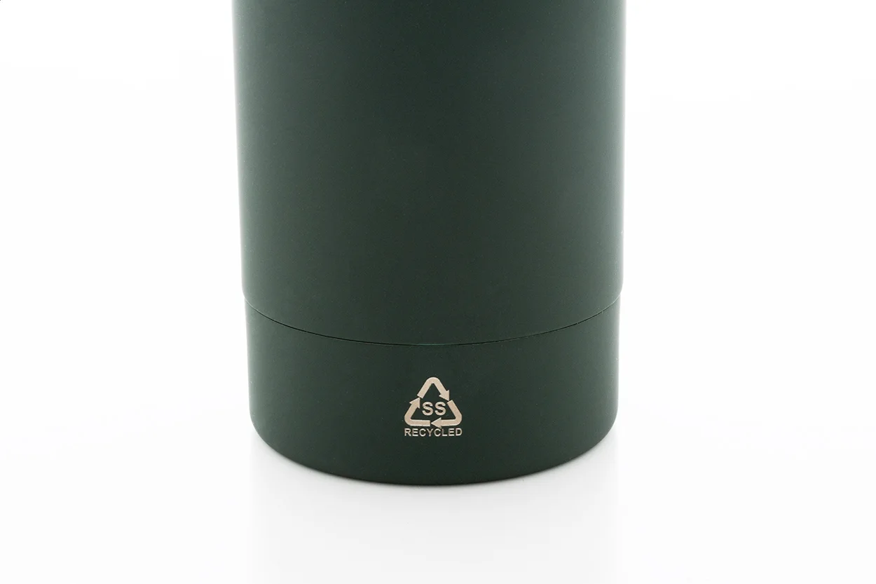 Flasche Rubbar aus recyceltem Edelstahl, grün – Bild 3