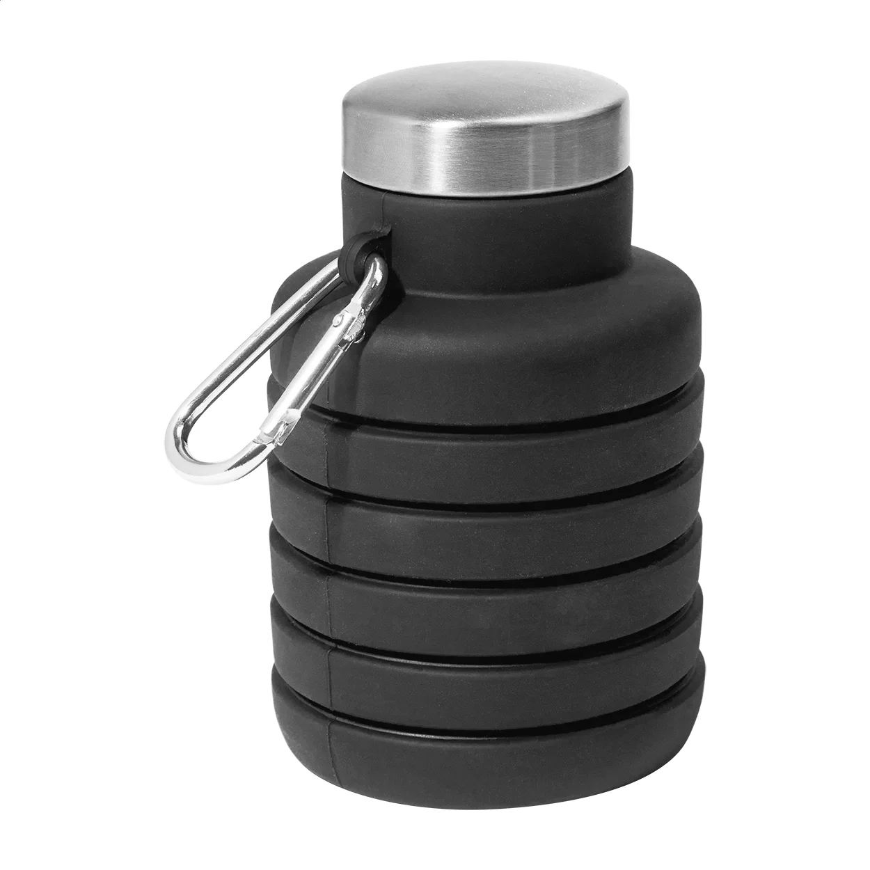 Faltbare Flasche Colsip, schwarz – Bild 4