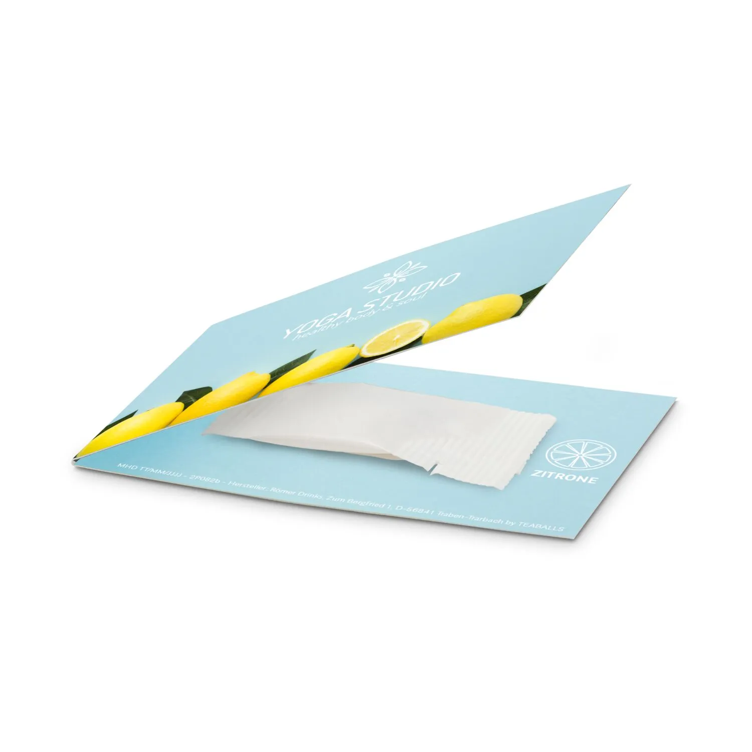 Promo Drops - 1 Sachet (6-8 Zitrone Drops für ein Erfrischungsgetränk mit bis zu 0,5 L), silber – Bild 4
