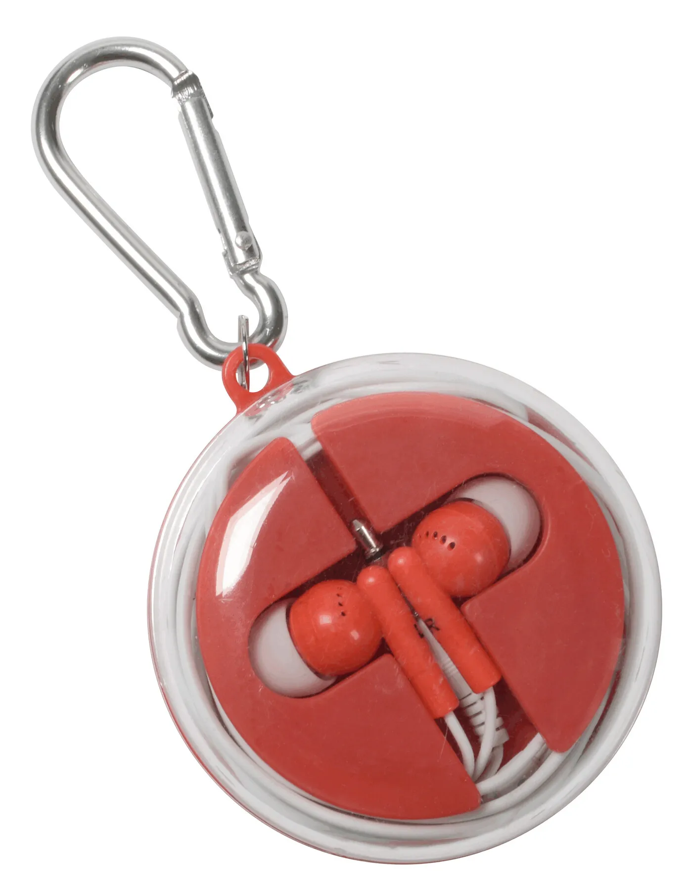 LISTEN & CHARGE - Kopfhörer mit Universal-Ladekabel rot, rot – Bild 2