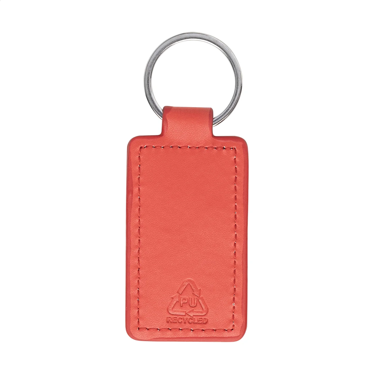 Schlüsselanhänger RPU ShineKey Rect, rot – Bild 3