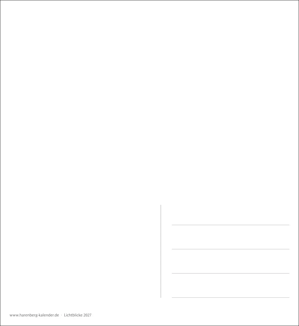 Lichtblicke Postkartenkalender 2027 – Bild 3