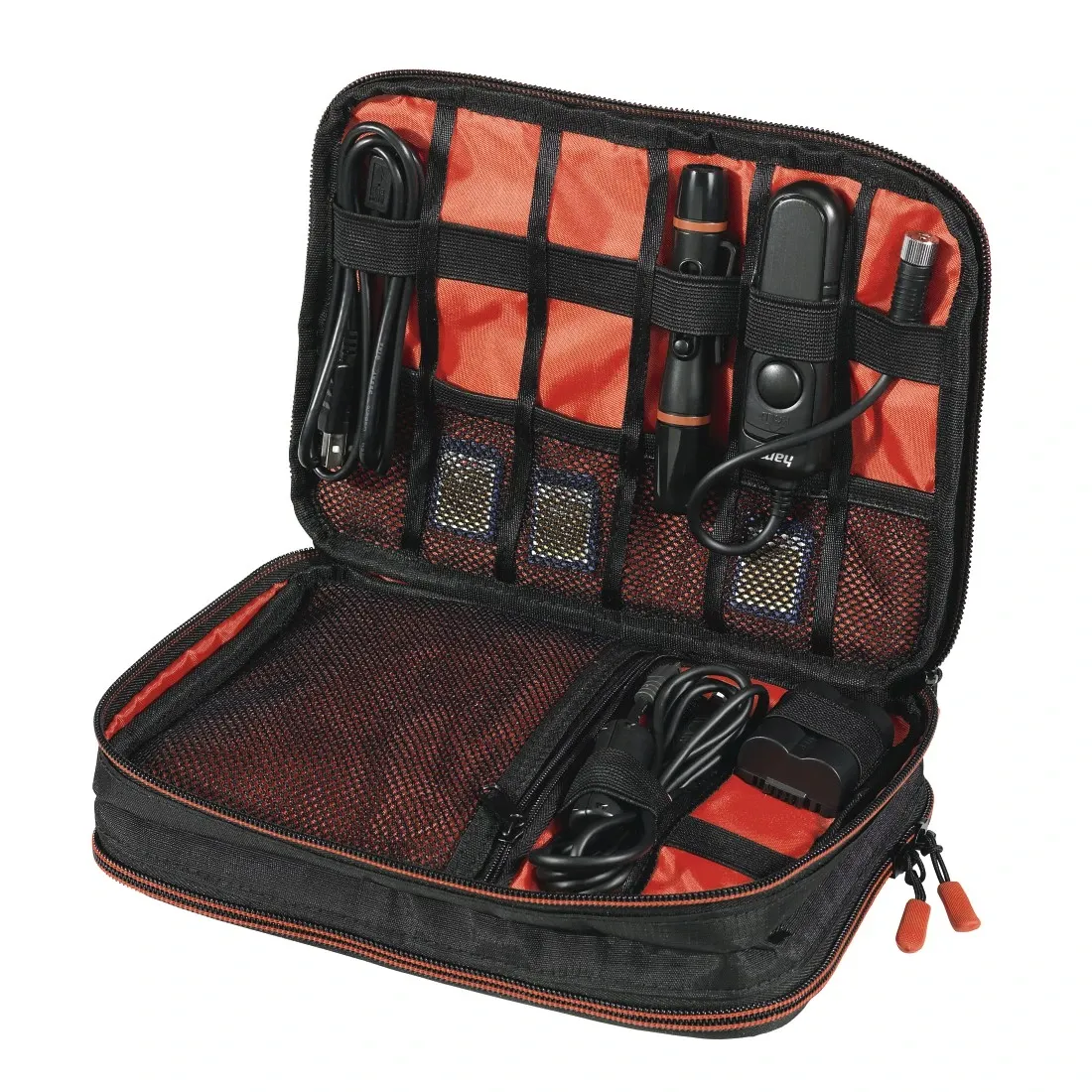 Hama "Fancy" Organizer für Kamerazubehör, 17,5 × 4 cm, Schwarz – Bild 3