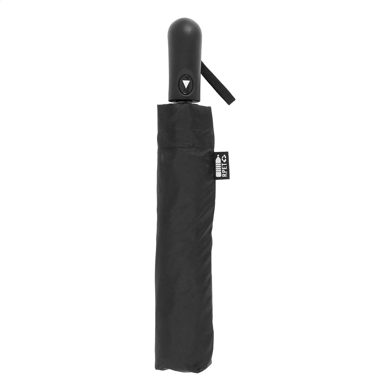 RPET-Taschenschirm Folmax, schwarz – Bild 3