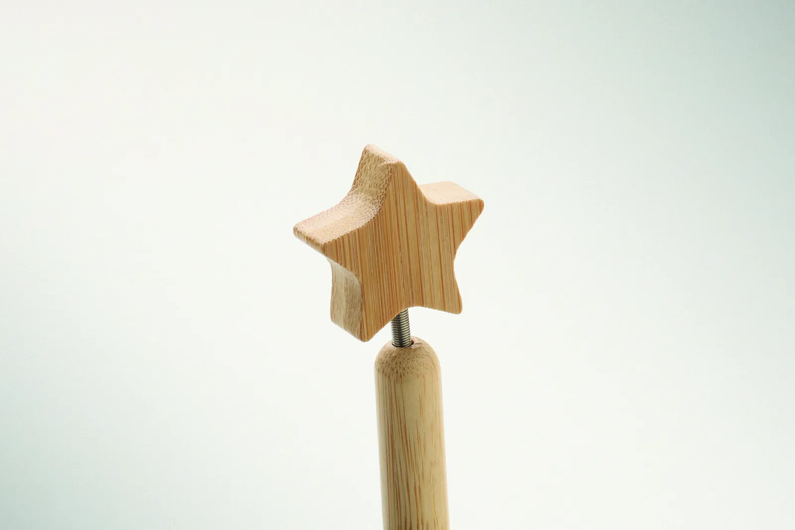STARPEN Kugelschreiber Bambus Stern, Holz – Bild 2