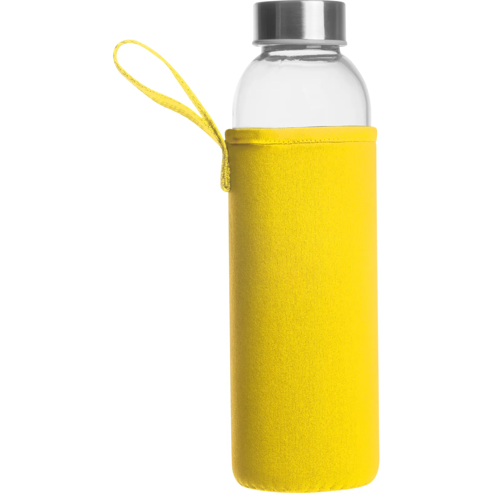 Glasflasche Klagenfurt, gelb – Bild 4
