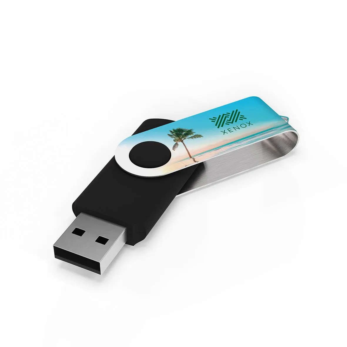 USB-Stick Twister, Schwarz – Bild 3