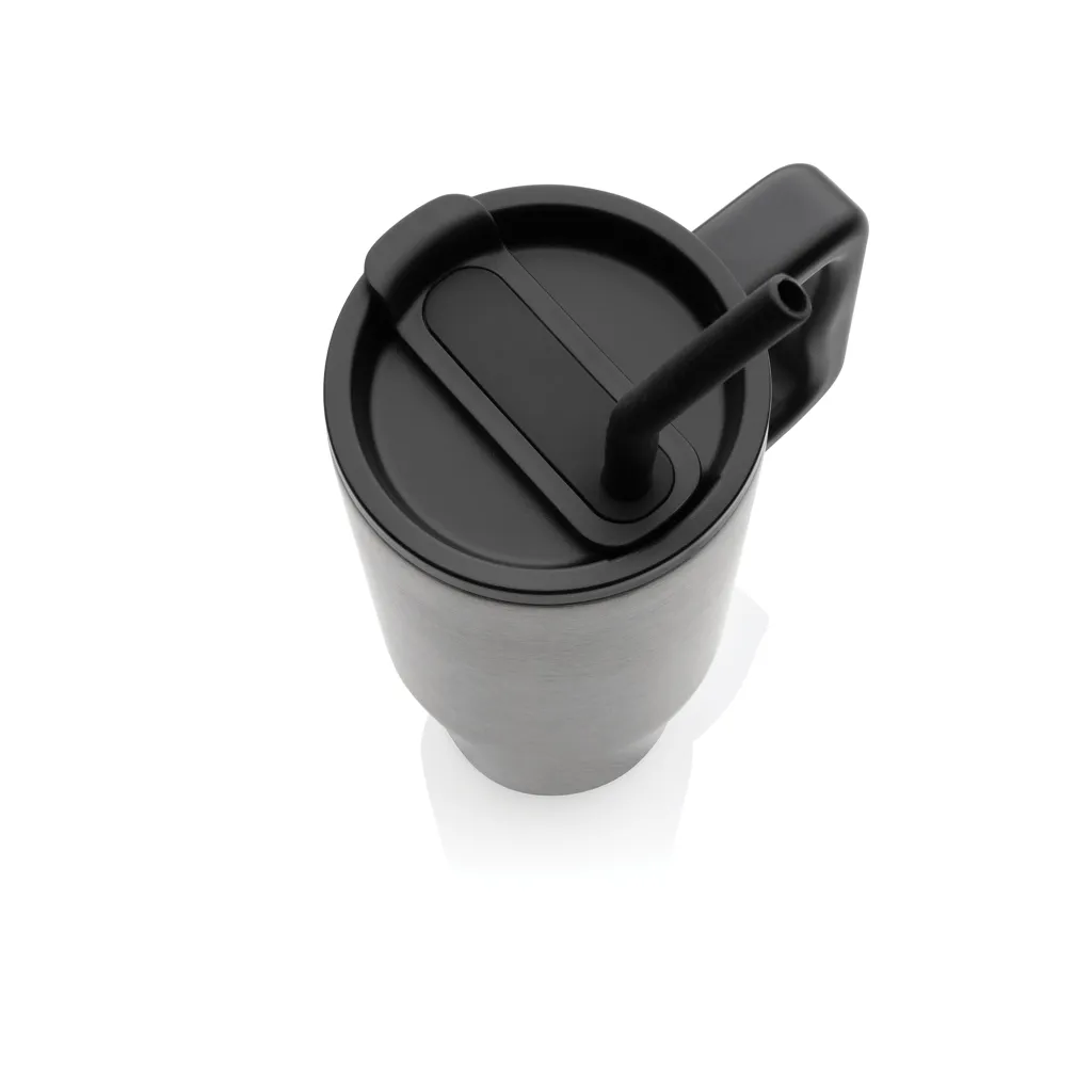 Embrace Deluxe Becher aus RCS recyceltem Edelstahl 900ml, silber – Bild 2