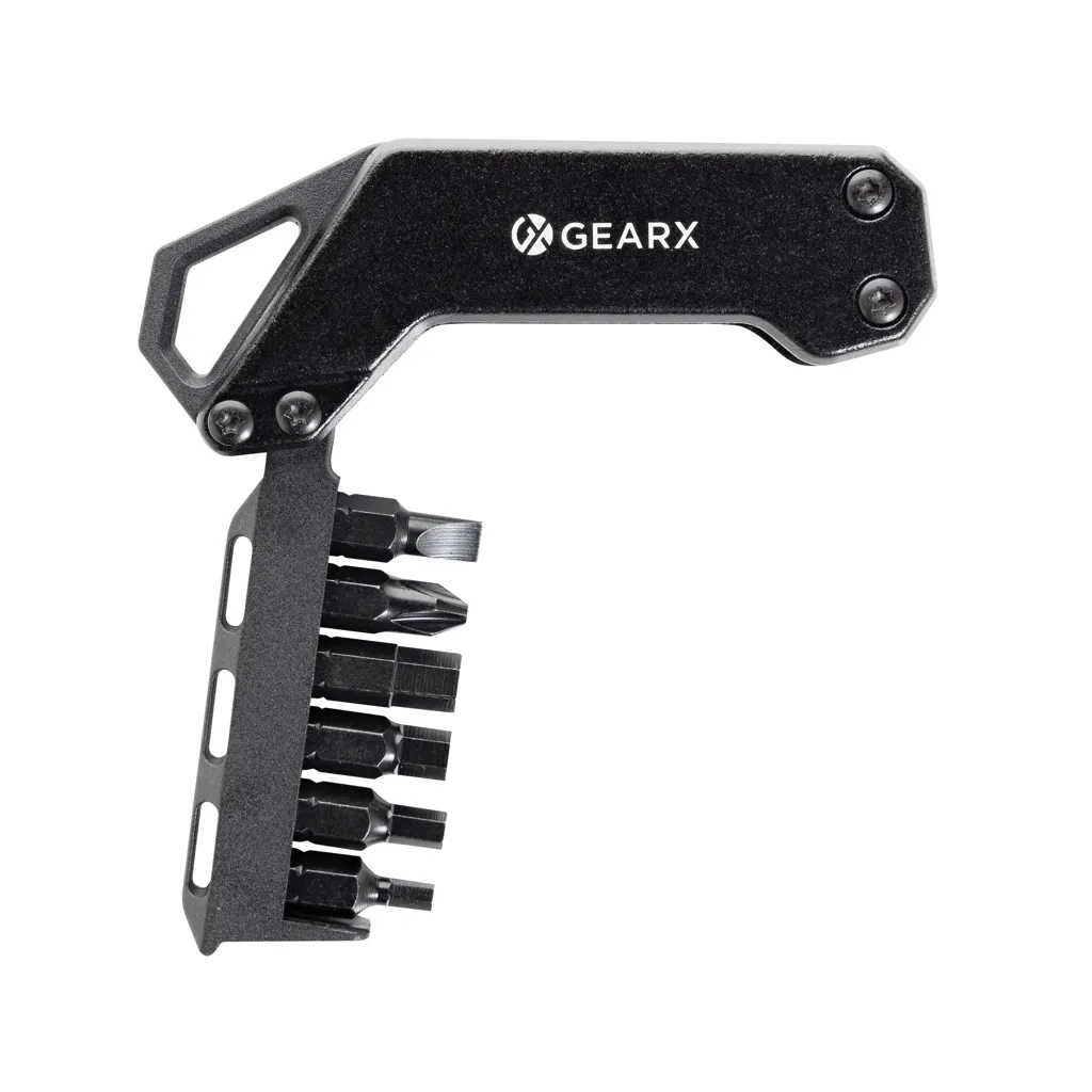 Gear X Schraubendreher Werkzeug, schwarz – Bild 3