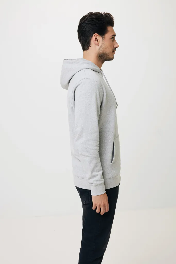 IQONIQ Torres ungefärbter Hoodie aus recycelter Baumwolle, heather grey – Bild 13