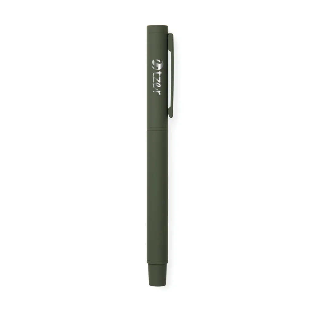 VINGA Baltimore Stift aus RCS recyceltem Stainless-Steel, grün – Bild 3