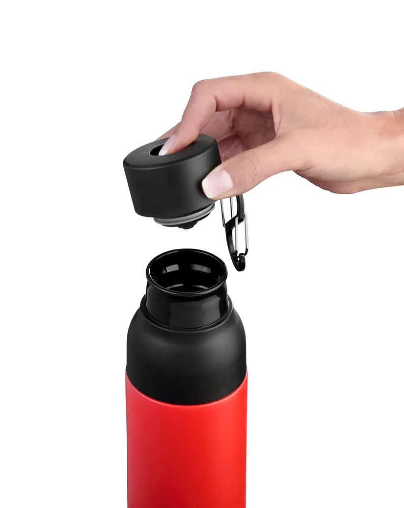 Thermoflasche INFUSE+ rot/schwarz, rot/schwarz – Bild 5