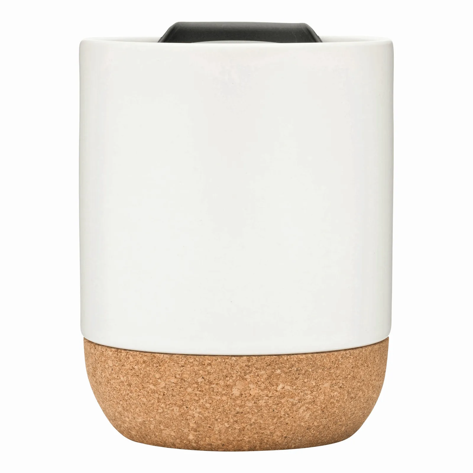 DAY & NIGHT - Keramiktasse, braun, weiß – Bild 2