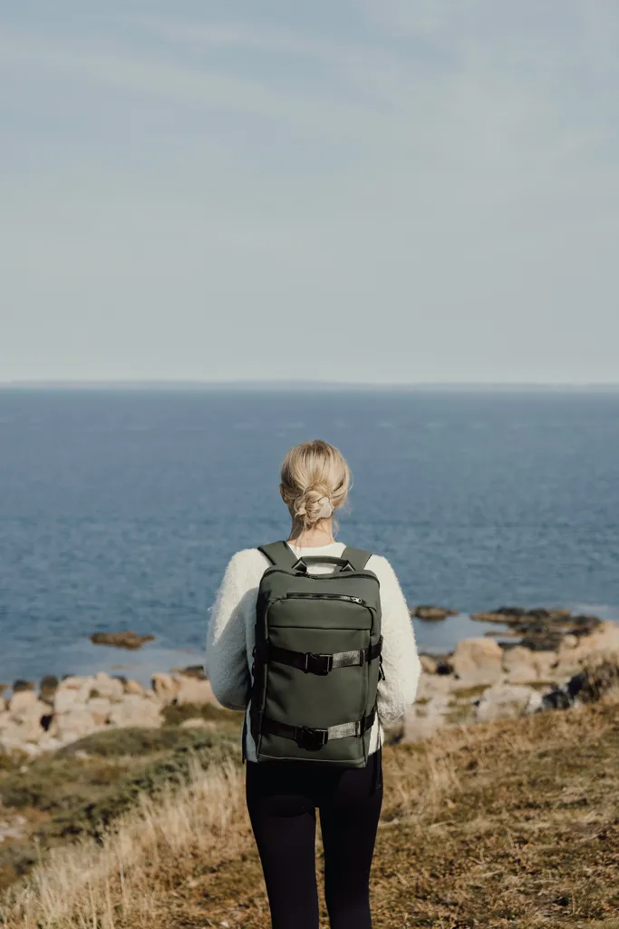 VINGA Baltimore RCS Abenteuer-Rucksack, grün – Bild 11