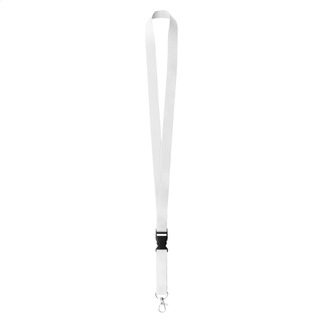 Lanyard Subyard C mit Sublimationsdruck, weiß – Bild 2