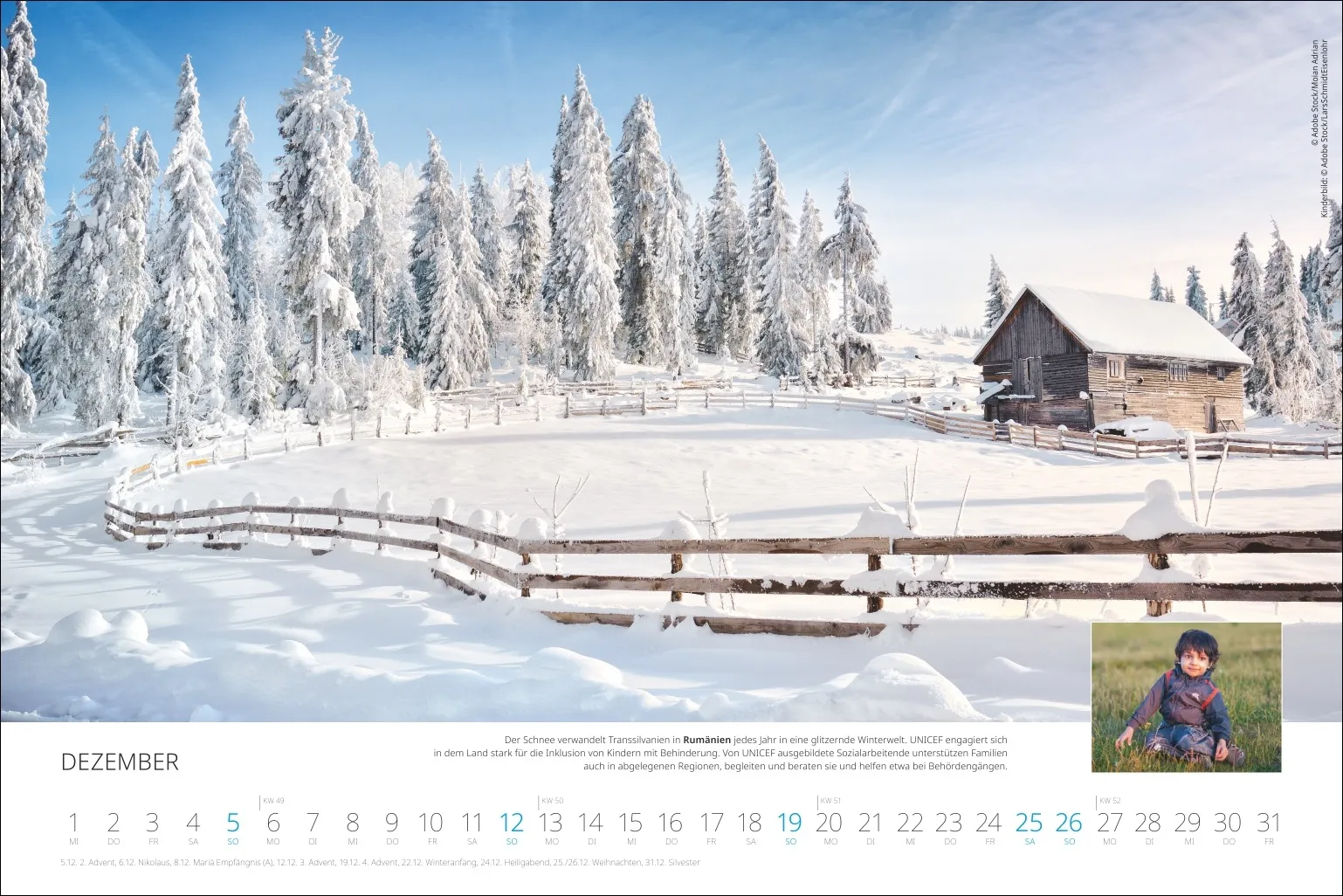UNICEF Posterkalender 2027 – Bild 13