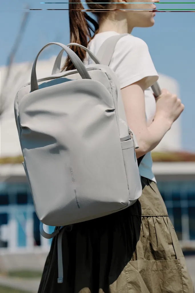 XD Design Soft Tote Rucksack, grau – Bild 11