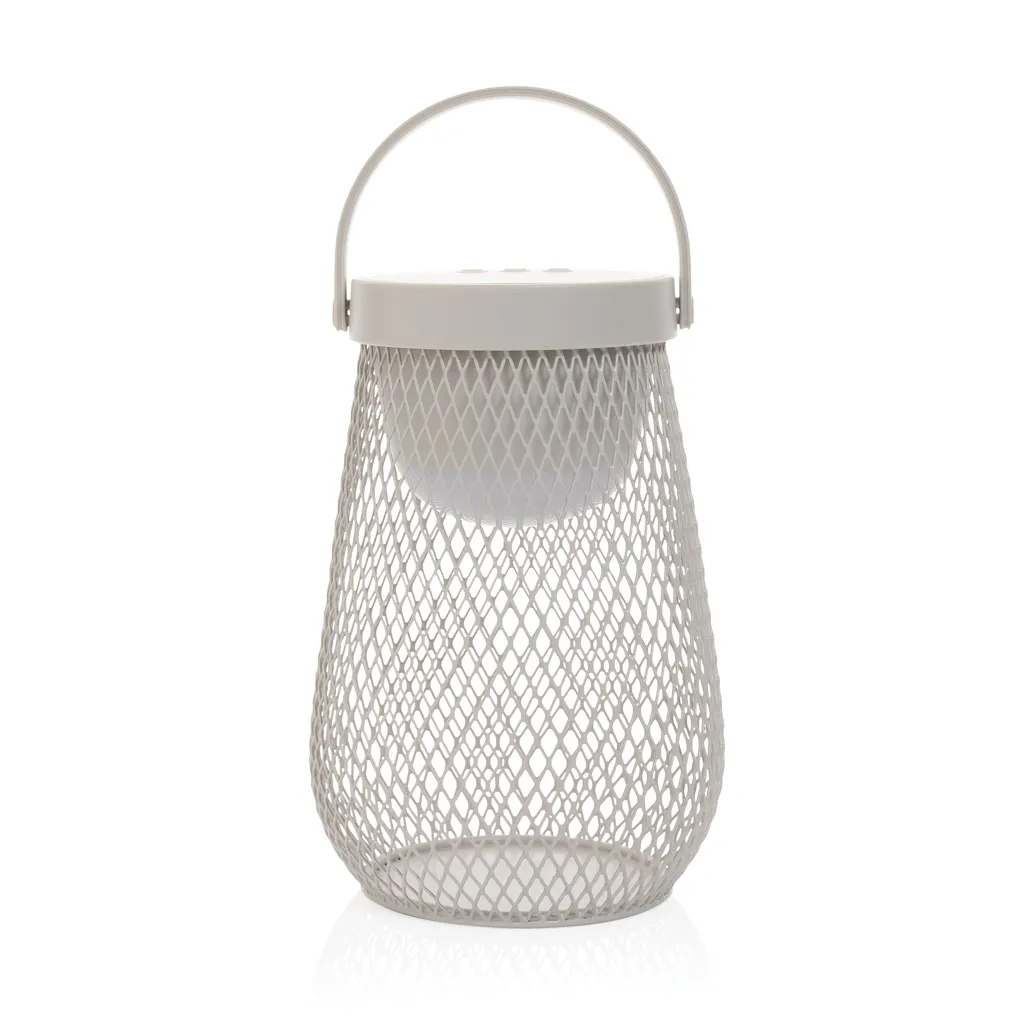 Aurora USB-Tischlampe aus RCS recyceltem ABS, grau – Bild 2