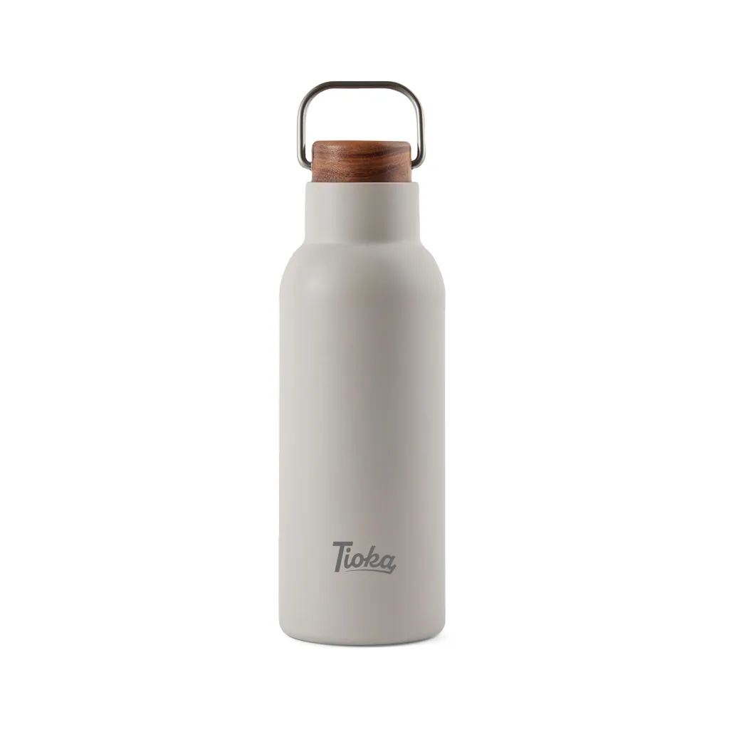VINGA Ciro RCS recycelte Vakuumflasche 580ml, beige – Bild 5
