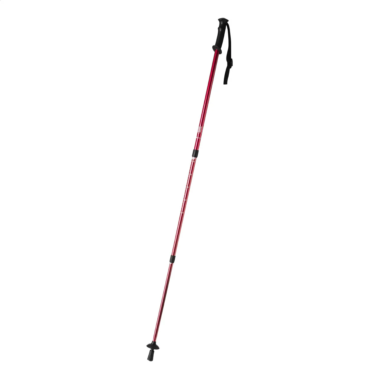 Nordic-Walking-Stöcke Pulpit, rot, schwarz – Bild 3