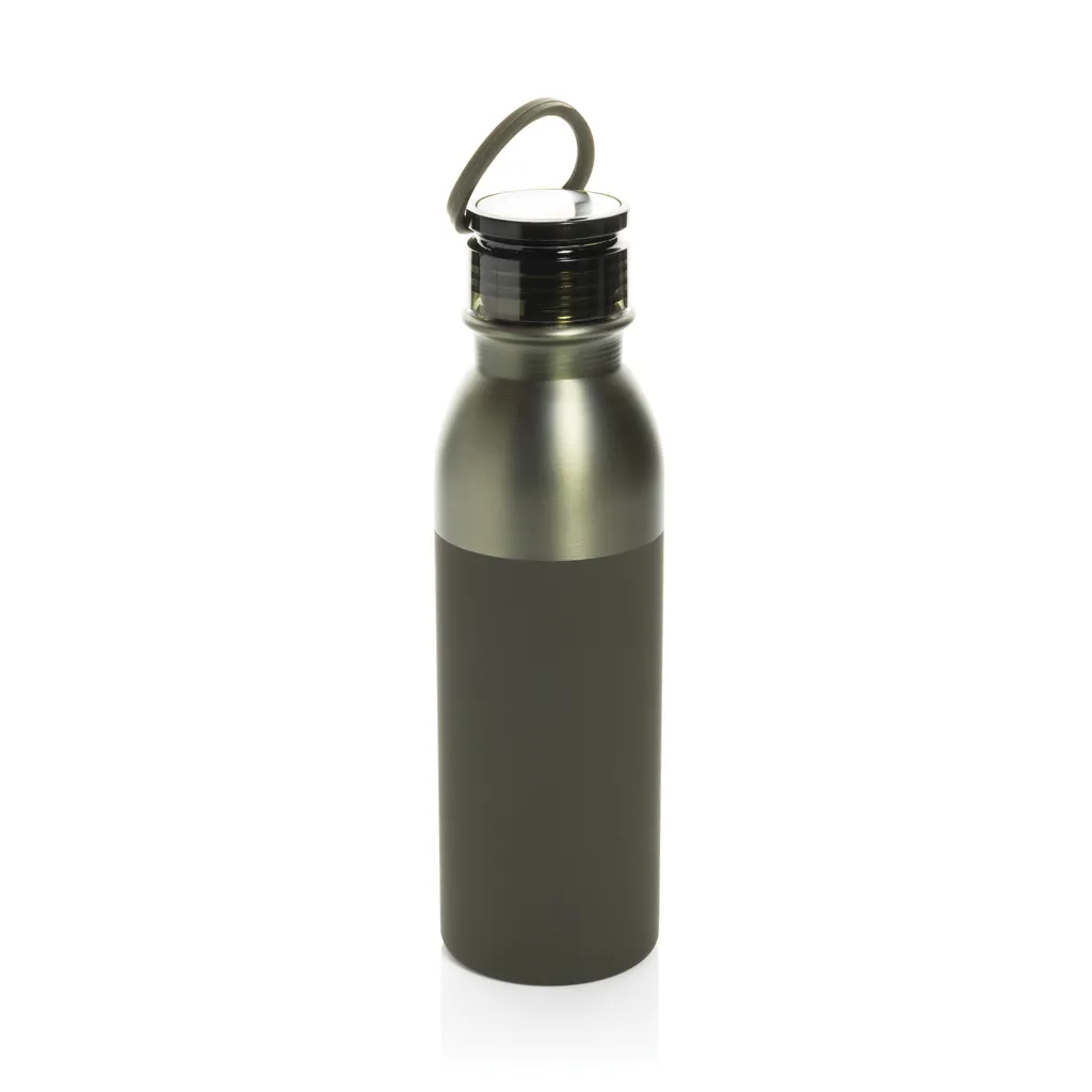 Duoloop einwändige Trinkflasche aus RCS rec. Stahl 780ml, grün – Bild 2