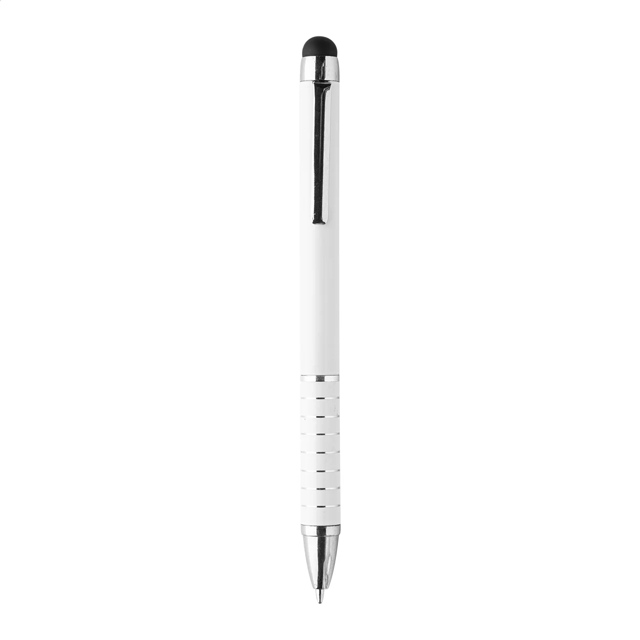 Touchpen Gambit mit Kugelschreiber, weiß – Bild 2