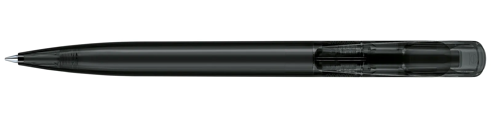 Challenger Clear Druckkugelschreiber, Schwarz – Bild 3