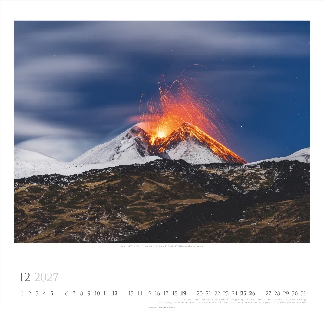 Wunder der Natur Wandkalender 2027 – Bild 13