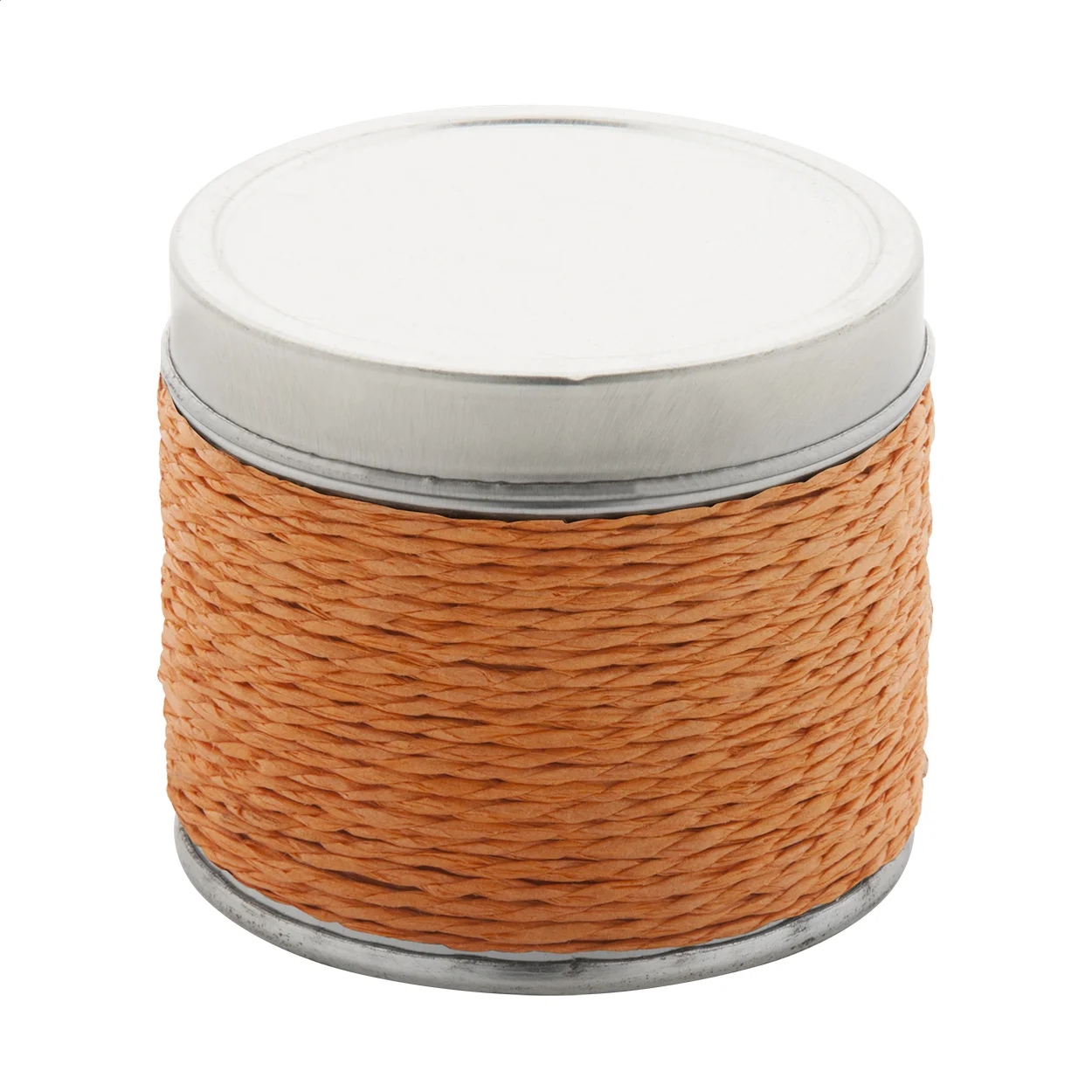 Duftkerze Scendle, Vanille., orange, silber – Bild 2