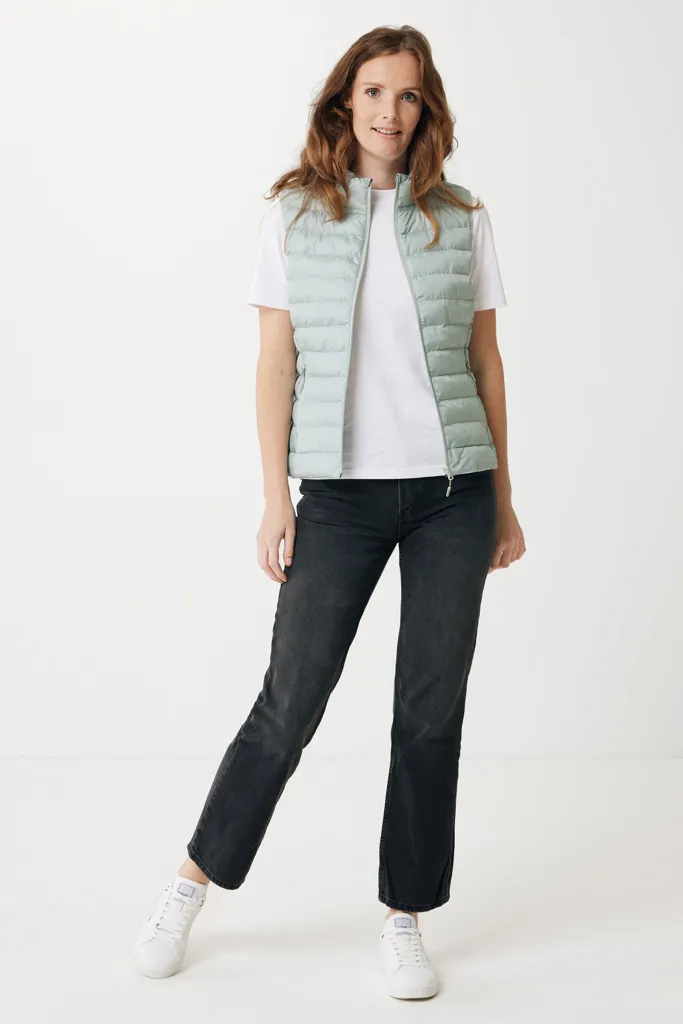 IQONIQ Meru Damen Bodywarmer aus recyceltem Polyester, Iceberg green – Bild 6