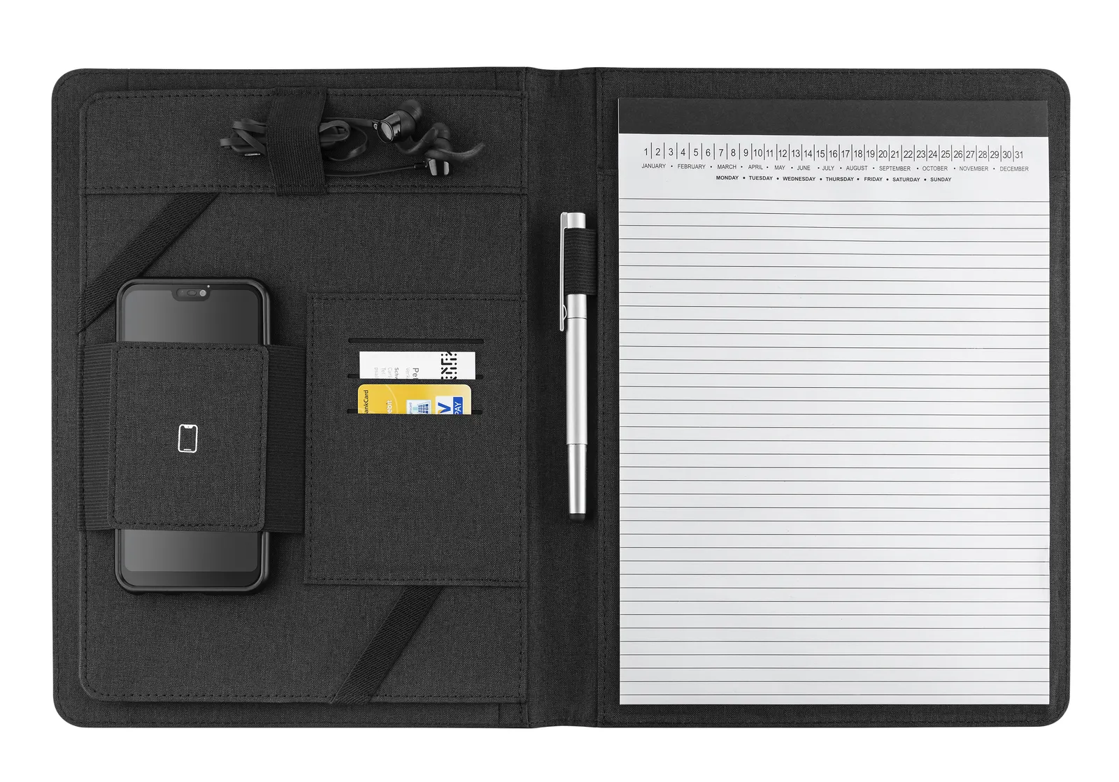 Executive Business Portefolio "Maxi4" schwarz