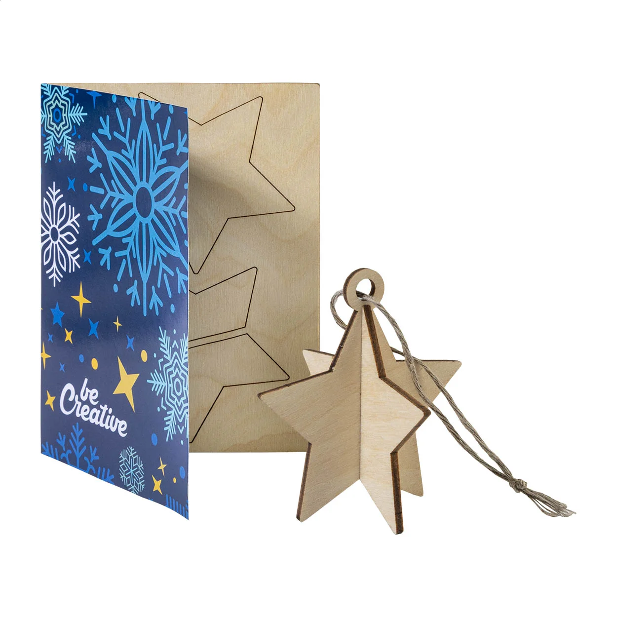 Weihnachtskarte FestiCard, Stern